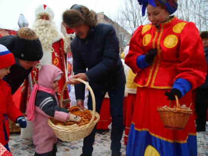 Праздник «Рождественский сочельник» прошел в Люберцах в рамках проекта «Зима в Подмосковье»