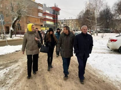 Проверка состояния общественных территорий в Подольске