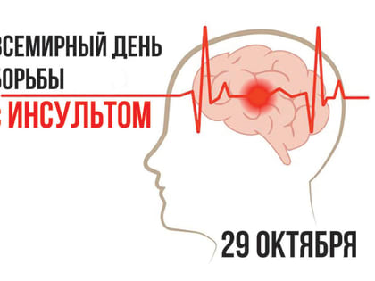 Всемирный день борьбы с инсультом 29 октября 2023 года. Неделя борьбы с инсультом 23–29 октября