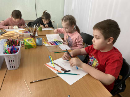 «Рисунок солдату» – мастер-класс в Тучковской библиотеке