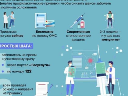 Жителей Подольска приглашают сделать прививку от гриппа