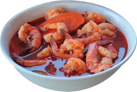 Verduras para caldo de camarón