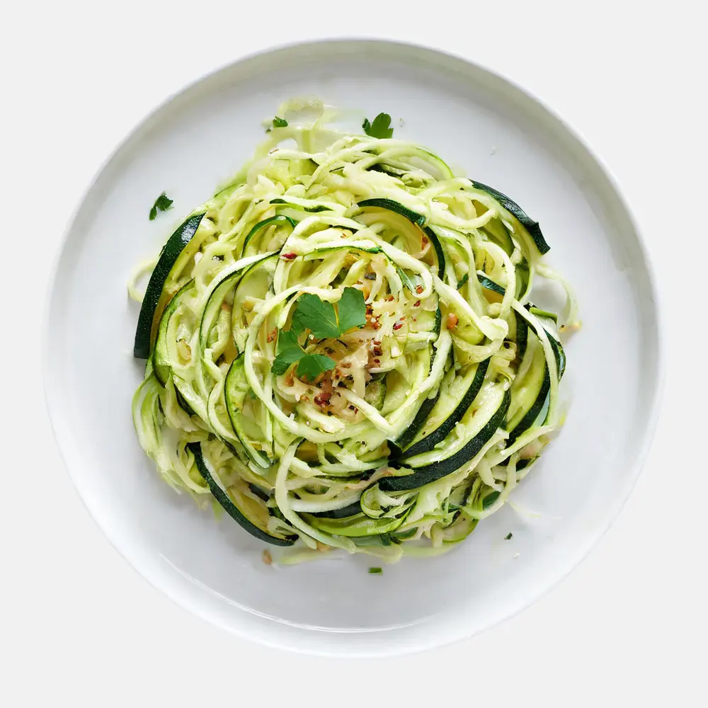 Fideos de calabaza