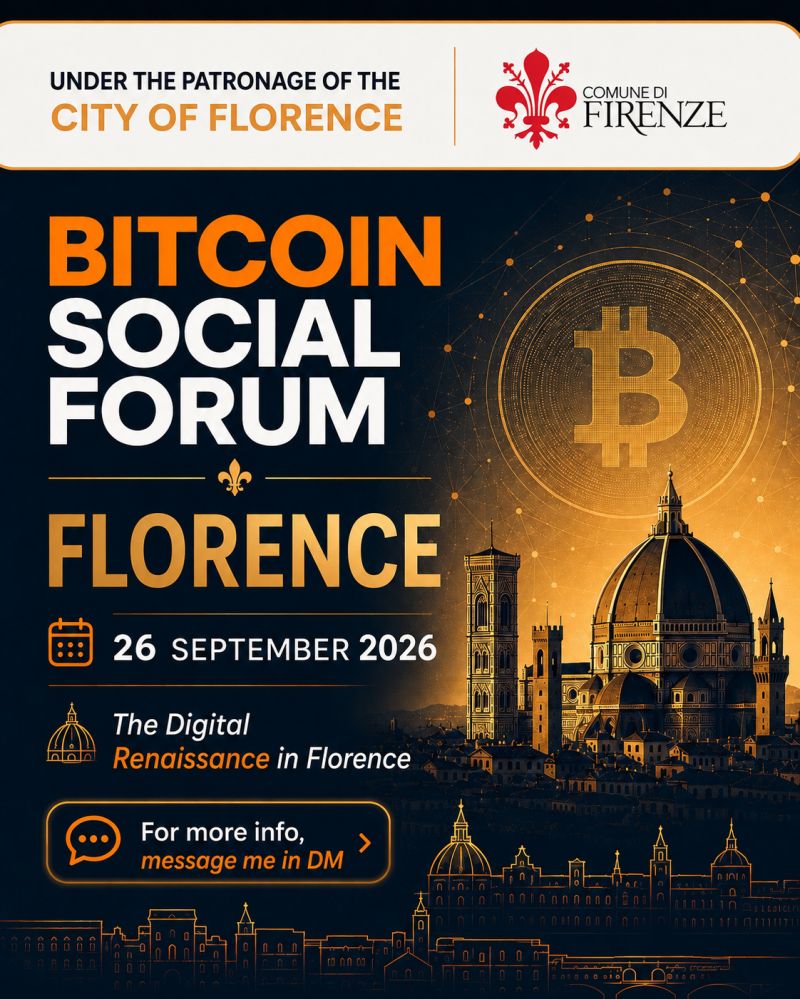 Copertina evento: Bitcoin Social Forum