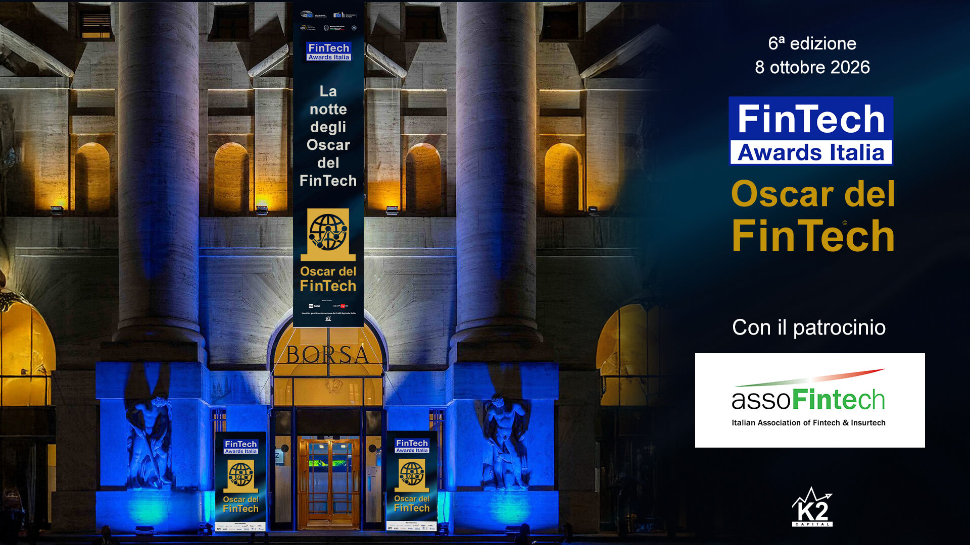 Copertina evento: FinTech Awards Italia | Oscar del FinTech
