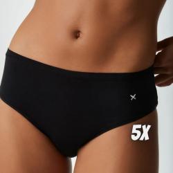 Kit Com 5 Calcinhas Básicas