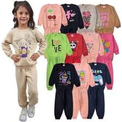 Kit 6 Peças Moletom Menina