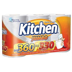 Papel Toalha Kitchen Ultra Jumbo