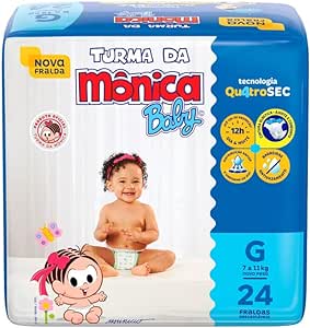 Fralda Turma da Mônica Baby