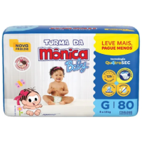 Fralda Turma da Mônica Baby