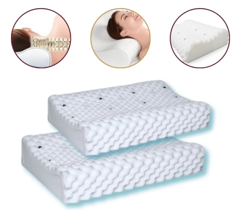 Kit 2 Travesseiro Cervical Magnético