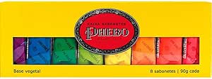 Kit Sabonete, Phebo, Amarelo, 720g