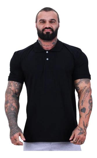 Camisa Polo Masculina Slim Mxd