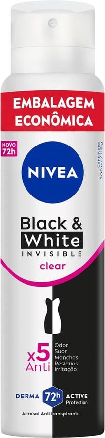 NIVEA Desodorante Antitranspirante Aerossol Invisible