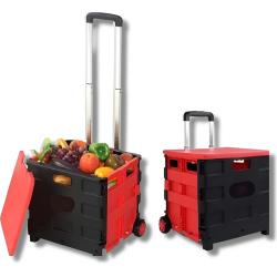 Carrinho de Compras Dobrável 50L