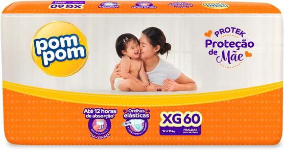 Fralda Pom Pom Protek Proteção