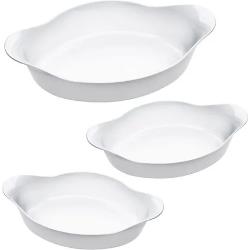 Marinex conjunto de assadeiras oval