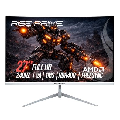 Monitor Gamer Curvo Rise Mode