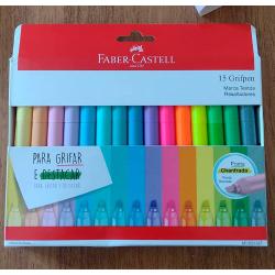 Caneta Marca Texto, Faber-Castell, Grifpen,