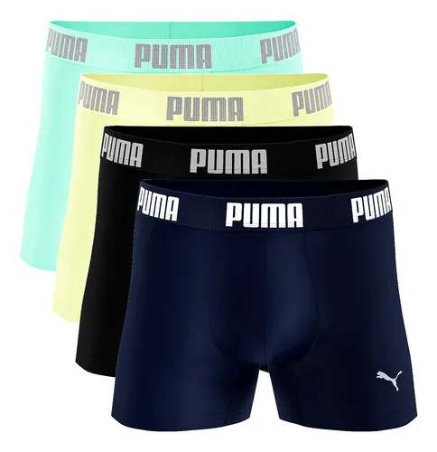Kit 4 Cuecas Boxer Puma
