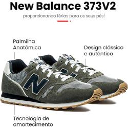 Tênis New Balance Masculino Camurça