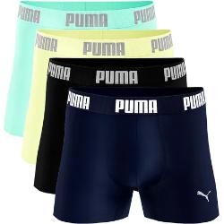Kit 4 Cuecas Boxer Puma