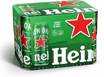 Heineken Cerveja Sleek Lata 350ml