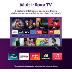 Multi Roku TV 43" Smart