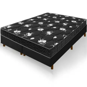 Cama Box Queen Size Preta