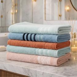 Kit 04 Toalhas De Banho