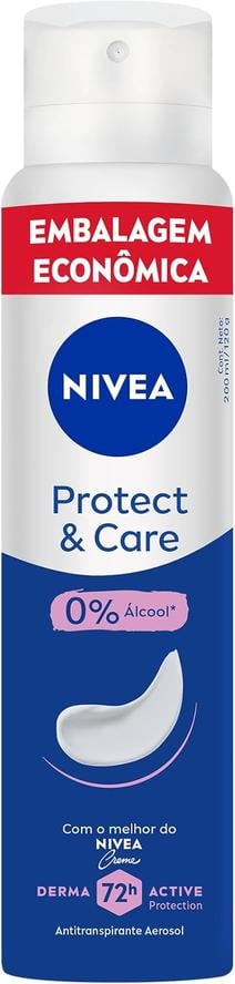 NIVEA Desodorante Antitranspirante Aerossol Protect