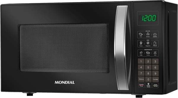 Micro-Ondas, Mondial, Preto, 1200W, 220V