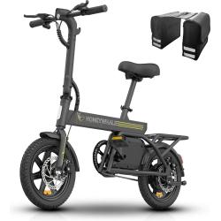 Honeywhale B20 Bicicleta Elétrica, 440w-35km-25kmh-120kg,