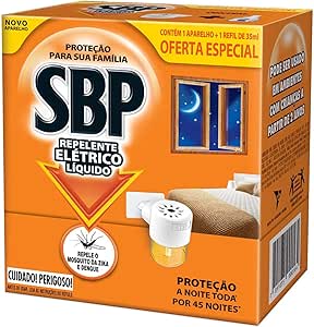 SBP Repelente Elétrico Líquido 45
