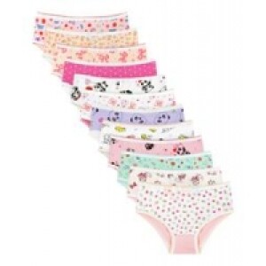 Kit 12 Calcinhas Infantil Menina