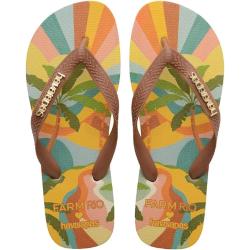 Chinelo Havaianas Farm Paisagem Carioca