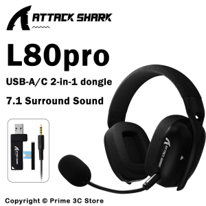 ATTACK SHARK L80PRO Fone de