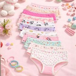 Kit 12 Calcinhas Infantil Menina