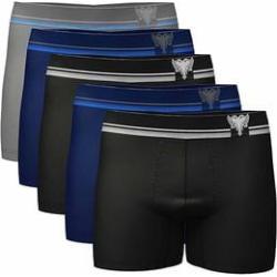Kit 5 Cuecas Boxer Masculina