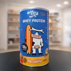 Whey +Mu Concentrado Sabor Paçoquita