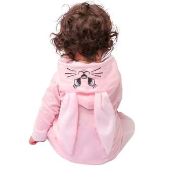 Macacão Bebê De Coelho Manga