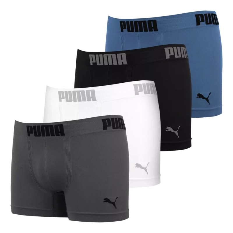 Kit 4 Cuecas Boxer Puma