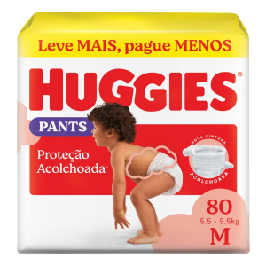 Huggies Fralda Pants Roupinha Proteção