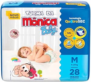 Fralda Turma da Mônica Baby