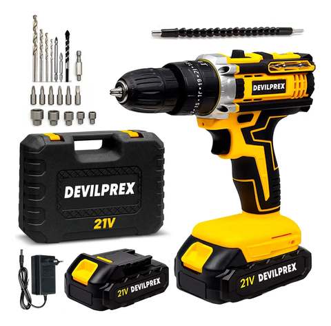 Parafusadeira Furadeira Impacto Sem Fio