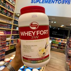Whey Fort 3w Baunilha 900g