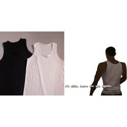 Regata Masculina Lisa Decote Costas