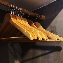 Kit 50 Cabide Adulto Preto