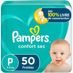Fralda Pampers Confort Sec P