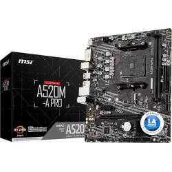 Placa Mãe MSI A520M-A PRO